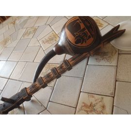 Cithare Lokanga À 3 Cordes Malgache