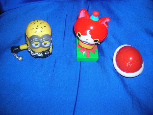 Lot De 3 Figurines Mcdonald.
