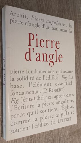 Pierre D' Angle N°2   Aix-En-Provence  1996 - Revue Théologique