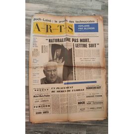 Journal Hebdomadaire Arts - A.R.T.S N°938 Décembre 1963