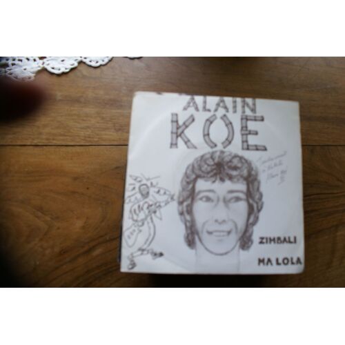 Alain Koe Zimbali/ Ma Lola 45t 1984 Ca94290