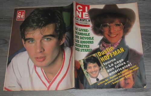 Dustin Hoffman 2p/Marlene Jobert 1/2p/Veronique Jannot 1p/Britt Ekland 1/2p/Roger Hanin 2p/Claude Brasseur 4p/Julie Pietri 1p + Poster/P.Arditi 2p/La Boum 2 Avec Sophie Marceau 2p/Pierre Cosso 2p/50