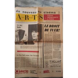 Journal Hebdomadaire Des Arts - A.R.T.S N°941 Décembre 1963