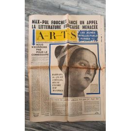 Journal Hebdomadaire Des Arts - A.R.T.S N°835 Septembre 1961