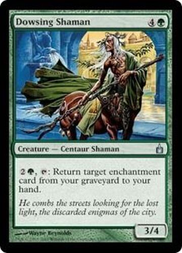 Dowsing Shaman Magic The Gathering  Unco Vo Foil Premium