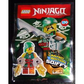 Figurine LEGO NINJAGO - Edition Limitée - Pirate Sqiffy