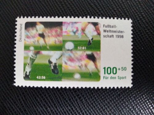 Timbre Allemagne Yt 1800 Coupe Du Monde De La Fifa - France 1998 ( 150109 )