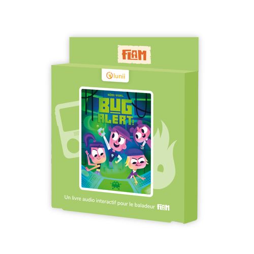 Lunii - Coffret Bug Alert - Livre Audio Interactif Dès 7 Ans À Écouter Sur Flam