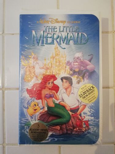 The Little Mermaid Banned Cover Vhs Black Diamond 1989