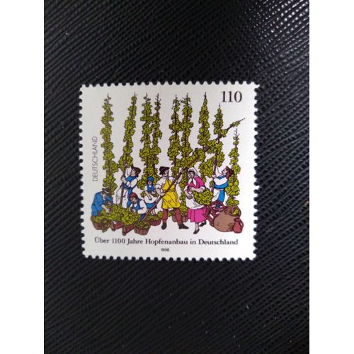 Timbre Allemagne Yt 1831 Culture Du Houblon 1998 ( 150109 )