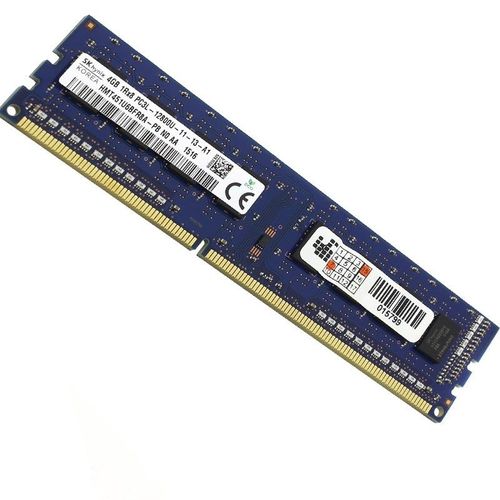 4Go RAM PC Bureau HYNIX HMT451U6BFR8A-PB DIMM DDR3 PC3-12800U 1600Mhz 1Rx8 CL11