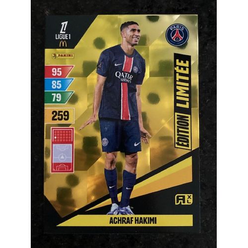 Carte Panini Adrenalyn Xl Ligue 1 2024 2025 : Achraf Hakimi