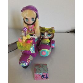 Poupée Blythe Sur Son Scooter Side Car & Son Animal Littlest Petshop