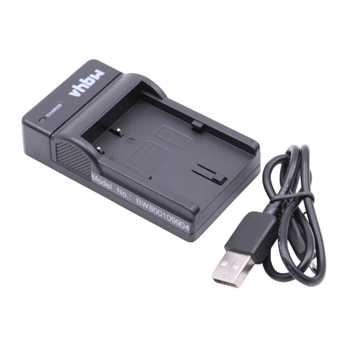 vhbw Chargeur USB de batterie compatible avec Canon Powershot G1, G2, G3, G5, G6, Pro 90is, Pro 1 batterie appareil photo digital, DSLR, action cam