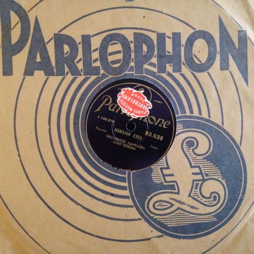 Honolulu Paradis (Valse Hawaïenne, Salvio) - Hawaïan Eyes ( Fox-Trot, Coots)