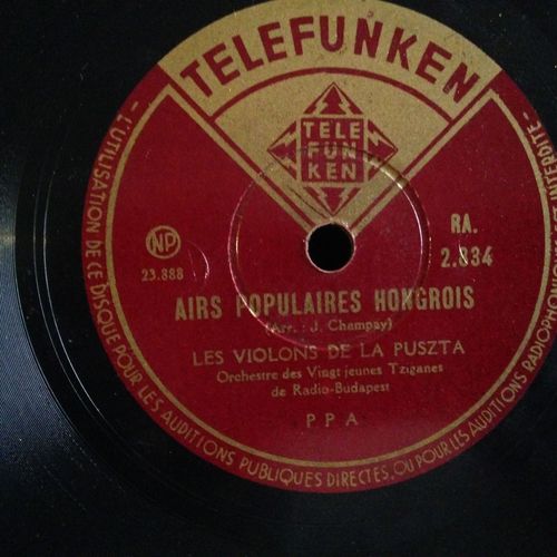 Joie Du Musicien ( Chanson Populaire Hogroise (Arr Champay) - Airs Populaire Hongrois