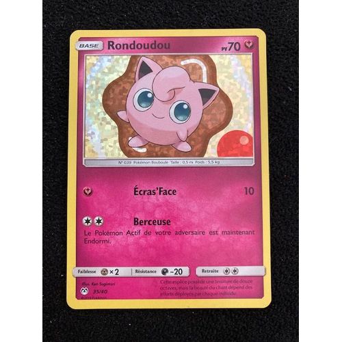 (1020) Rondoudou 35/40 Pokemon