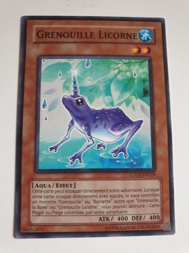 Grenouille Licorne