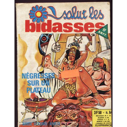 Salut Les Bidasses N°64 Négresses Sur Un Plateau