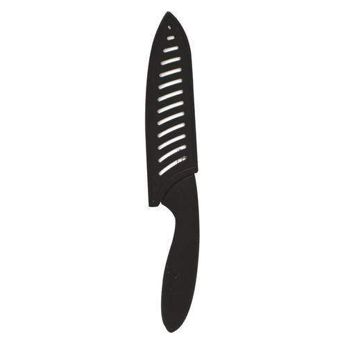 Paris Prix - Couteau En Céramique "Manche Soft" 23cm Noir