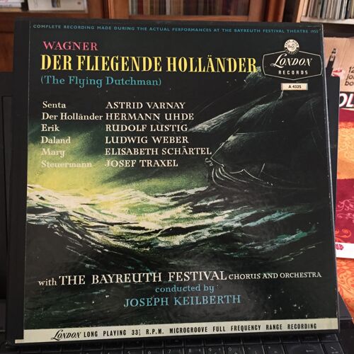 Wagner Richard : Der Fliegende Holländer (The Flying Dutchman - Le Vaisseau Fantôme) Bayreuth Festival 1955