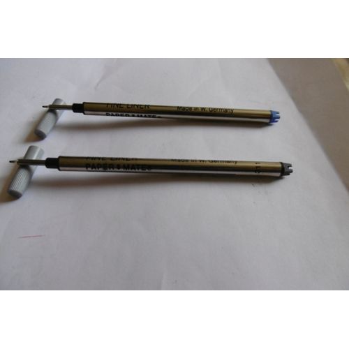 Recharge Pour Stylos Feutre Fineliner Papermate Lot De 2 Bleu Et Noir