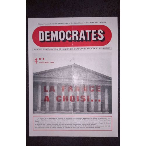 Revue Démocrates N*3