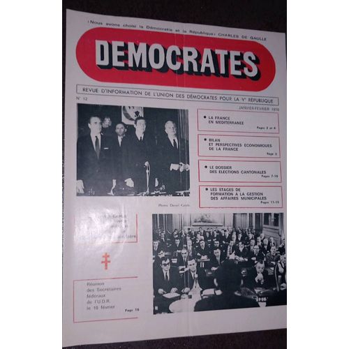 Revue Démocrates N*12