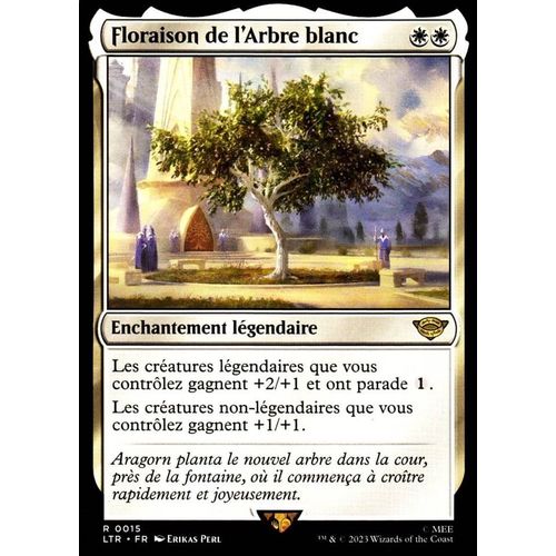 Floraison De L' Arbre Blanc - Magic - Le Seigneur Des Anneaux - Chroniques De La Terre Du Milieu - R - 15