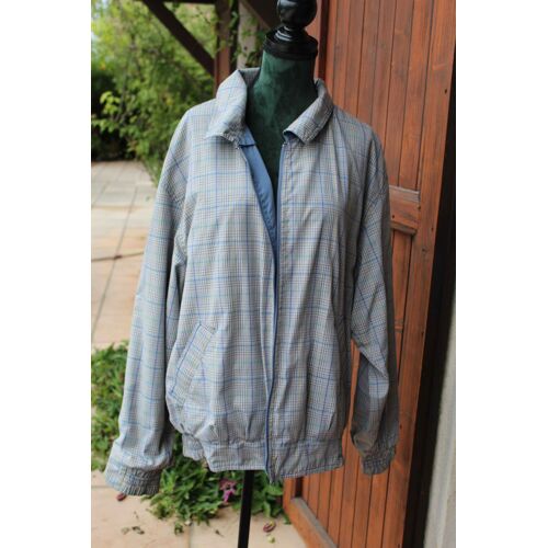 Blouson Reversible C&amp;A Bleu/À Carreaux.Taille Étiquetèe:52.L.