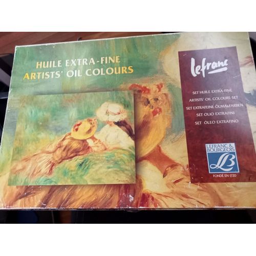 Coffret Peinture À L'huile