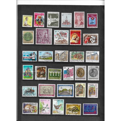 Luxembourg Lot De Timbres N°1