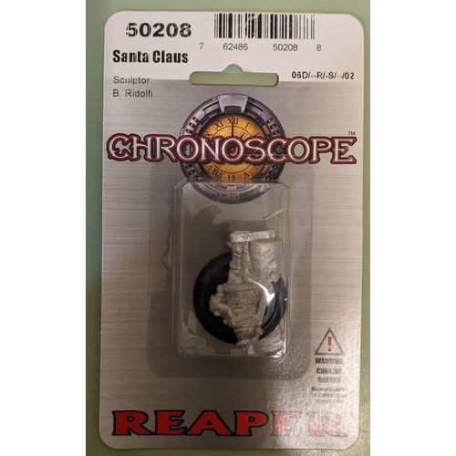 Figurine Villageois Reaper Chronoscope 2011 - 50208 Santa Claus Père Noël - Pour Jeux De Rôles Donjons Et Dragons D&d Ad&d Warhammer - Pour In Nomine Satanis Et Chtulhu