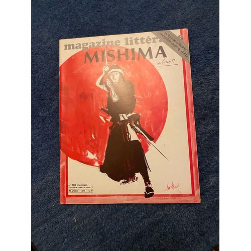 Vends Magazine Littéraire Spécial Mishima