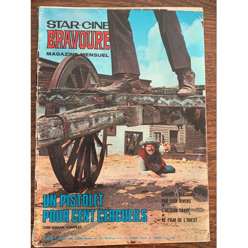 Star-Cine Bravoure Mensuel / Un Pistolet Pour Cent Cercueils / Cine-Roman Complet De Novembre 1969