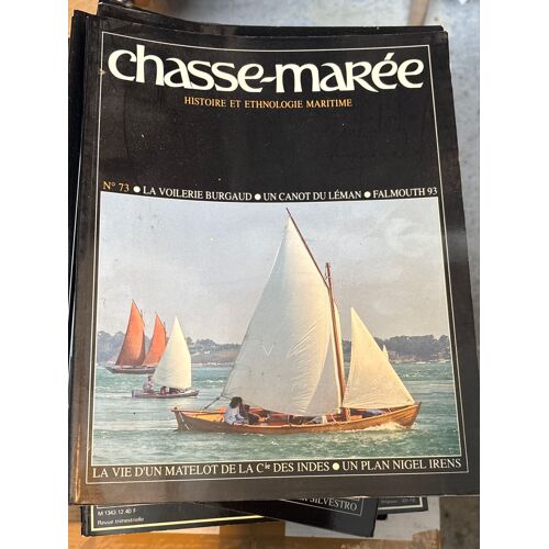 Chasse-Marée N73- Histoire Et Ethnologie Maritime 