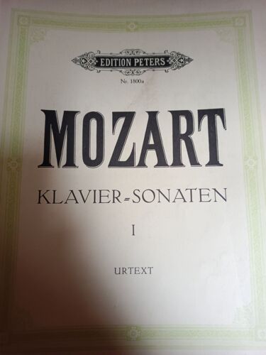 Mozart Klavier Sonaten 1