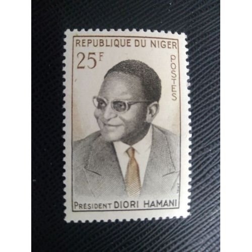 Timbre Niger Yt 112 Le Président Diori Hamani 1960 ( 160109 )