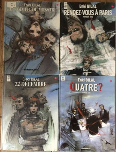 Lot De Livres Bandes Dessinées La Tétralogie Du Monstre (Scénario Et Dessin), Édition Complète Casterman, 2007