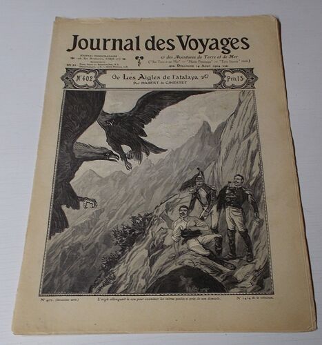 Journal Des Voyages Et Des Aventures De Terre Et De Mer N° 402 Les Aigles De L'atalaya