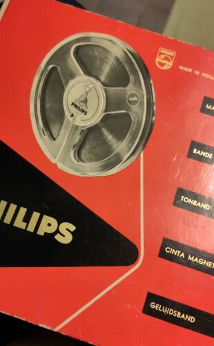 Bobine De Film Ou Bande Magnétique 8mm Super8 Super 8 Philips 60 À 80m 14,5cm De Diamètre