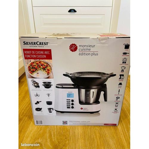 Monsieur cuisine, SILVERCREST® KITCHEN TOOLSMonsieur Cuisine Édition PlusSKMK 1100 A1, 2,2 L , jamais utiliser (double cadeaux)