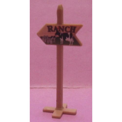 Panneau Indicateur " Ranch " - Newray-New Ray