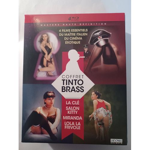 Tinto Brass - Coffret 4 Films : Salon Kitty + La Clé + Miranda + Monella - Lola La Frivole - Blu-Ray