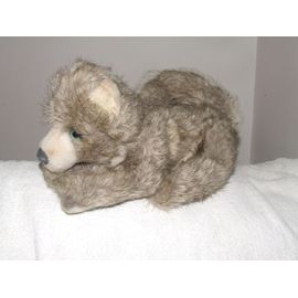 Loup Aux Nations Peluche Doudou Ancien Vintage