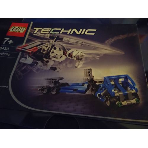 LEGO Technic 8433 Guide construction - hélicoptère et porte-hélicoptère