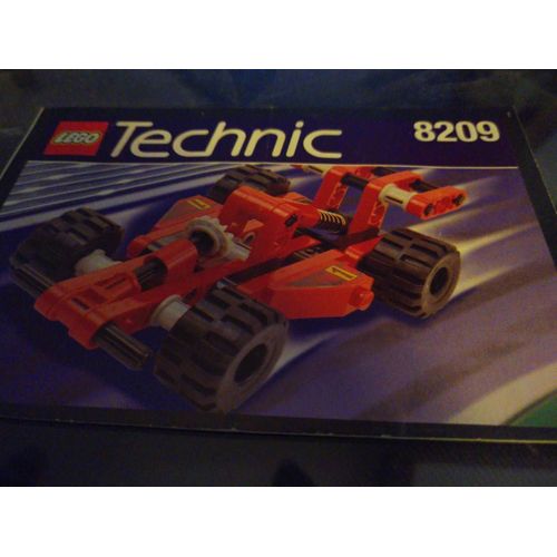 LEGO Technic 8209 Guide construction Formule 1