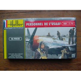 Heller Maquette Personnel De L'usaaf 1/72eme-Heller