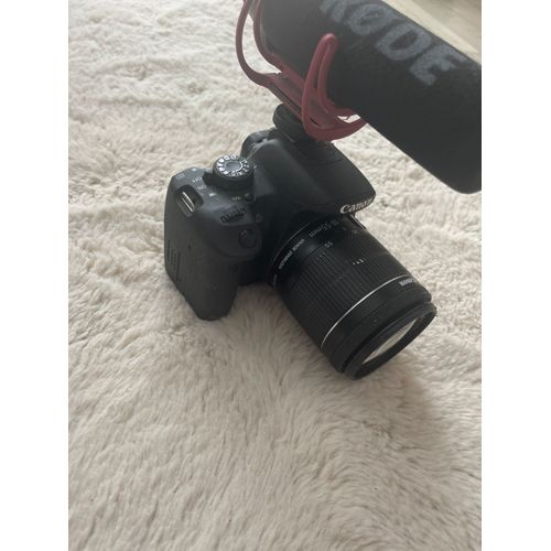 Canon EOS 700D 18.0 Mpix + Objectif EF-S 18-55 mm - Noir