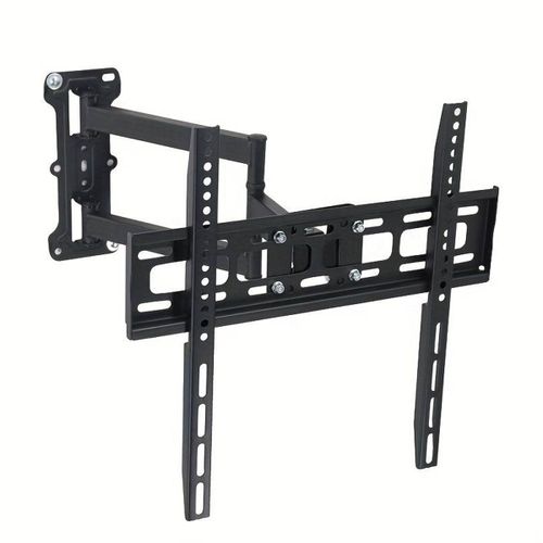 Support mural accroche TV bras articulé inclinable et orientable pour TV OLED Samsung TQ55S95C 2023 55" VESA 400X400mm Noir-Visiodirect